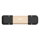 USB zibatmiņa Silicon Power DS72 500 GB USB Gold (SP500GBUC3S72VPG)