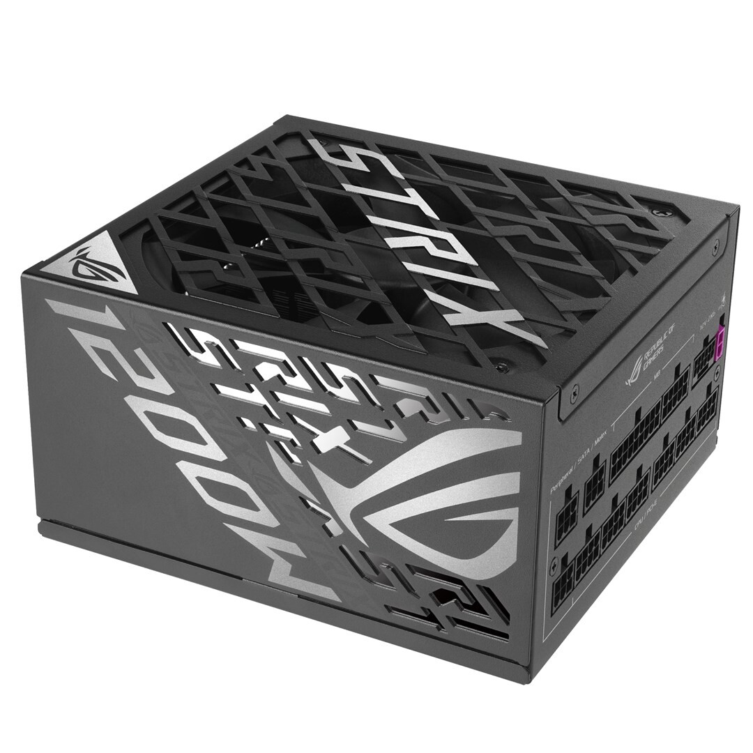 Barošanas bloks ASUS ROG -STRIX-1200P-GAMING 1200 W Black (90YE00W0-B0NA00) - foto 4