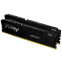 Operatīvā atmiņa Kingston Technology FURY Beast 128GB 5600MT/s DDR5 CL40 DIMM Kit of 2 Black (KF556C40BBK2-128)
