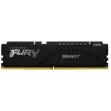 Operatīvā atmiņa Kingston Technology FURY Beast 128GB 5600MT/s DDR5 CL40 DIMM Kit of 2 Black (KF556C40BBK2-128)