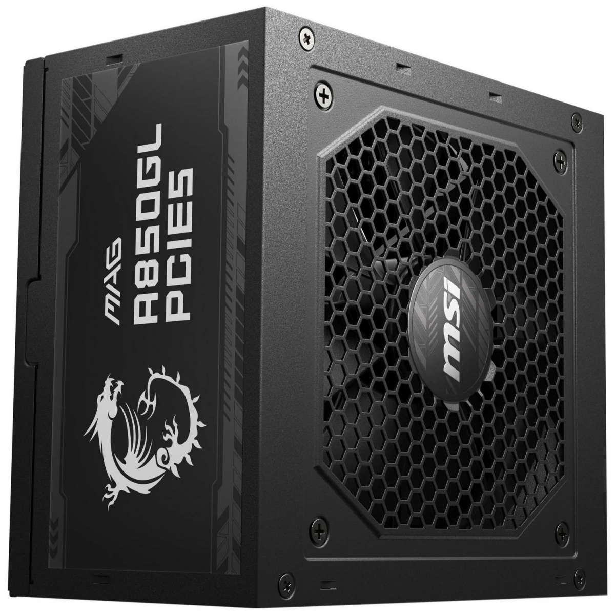 Barošanas bloks MSI Mag A850GL PCIe5 850W Black (A850GL) - foto 3