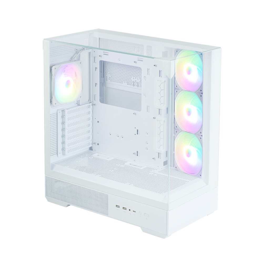 Datoru korpuss Zalman P40 Prism White (8070181000200) - foto 2