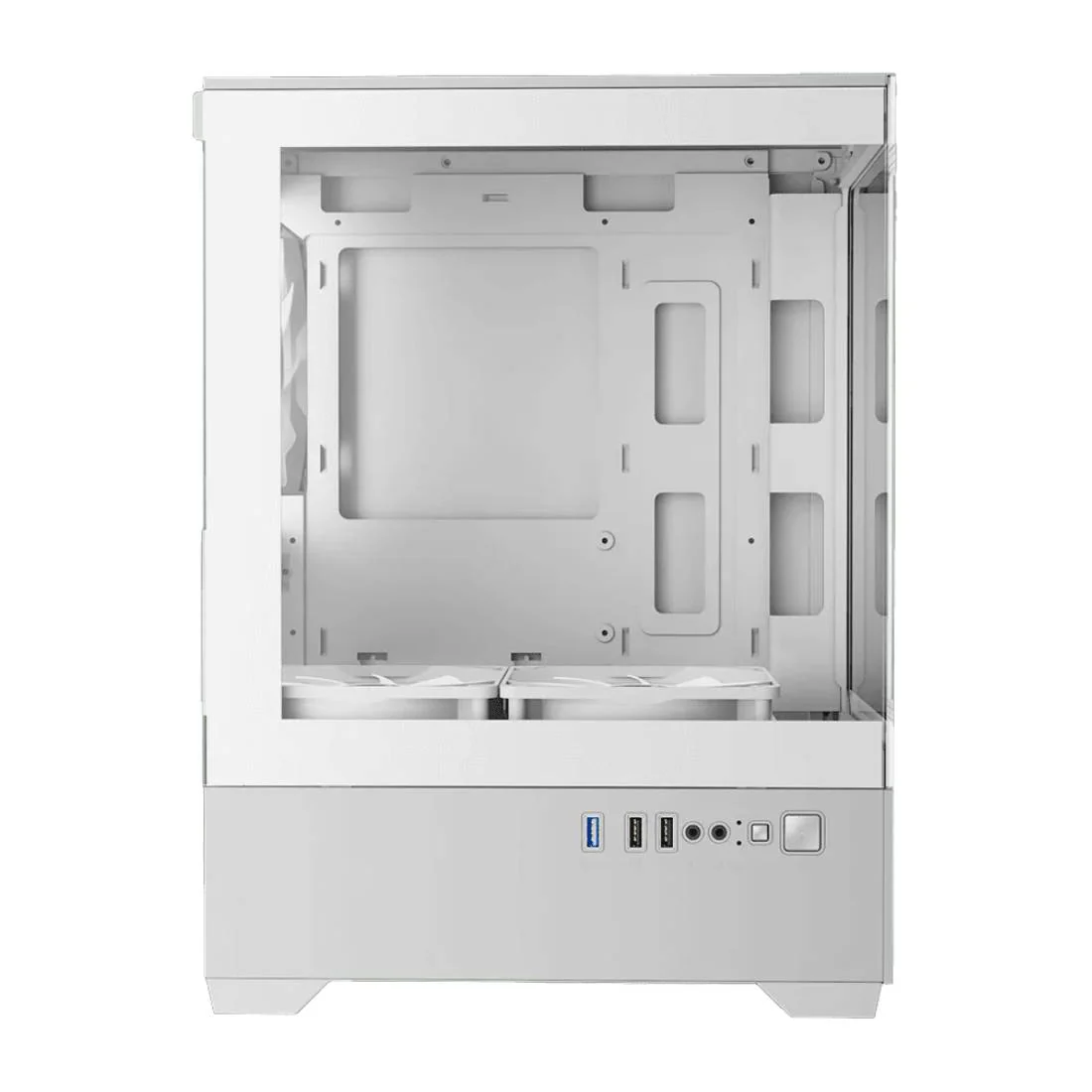 Datoru korpuss Gamdias Aura GC9M Elite Micro Tower White (16334-02F23-10000-G) - foto 3