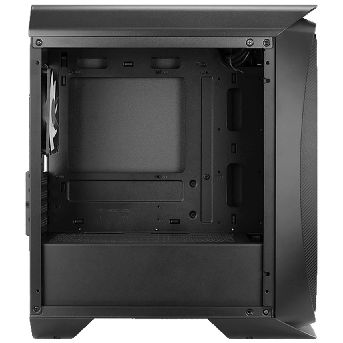 Datoru korpuss AeroCool Aero One Mini Frost Mini-Tower Black (ACCS-PB18043.11) - foto 5