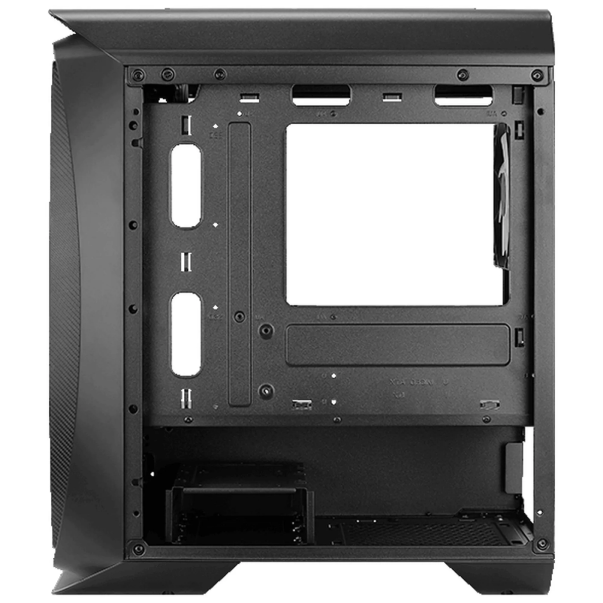 Datoru korpuss AeroCool Aero One Mini Frost Mini-Tower Black (ACCS-PB18043.11) - foto 6