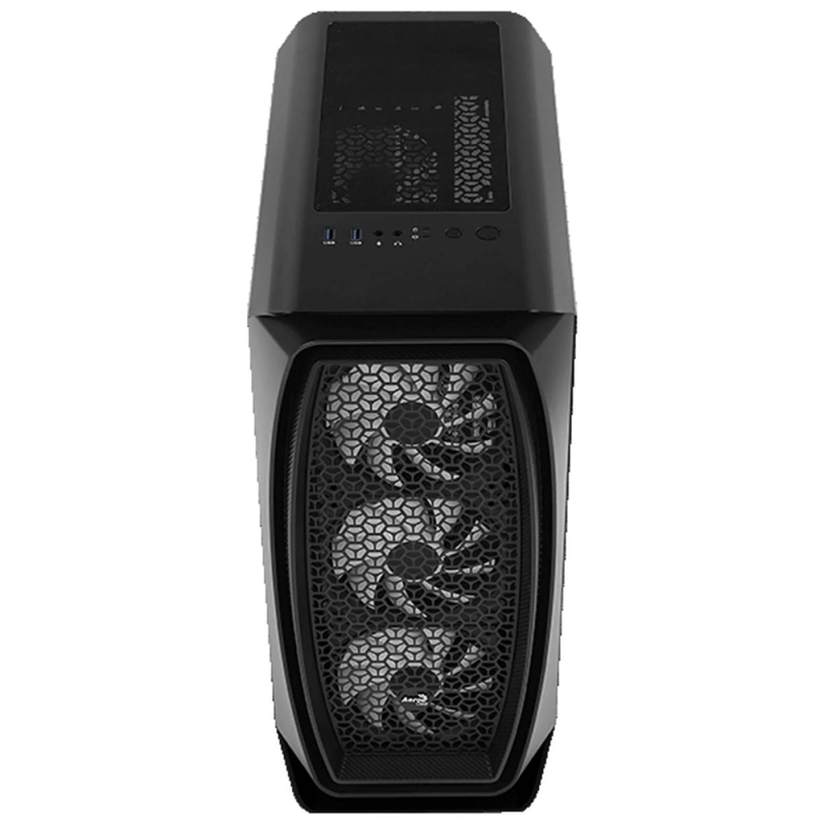 Datoru korpuss AeroCool Aero One Mini Frost Mini-Tower Black (ACCS-PB18043.11) - foto 7