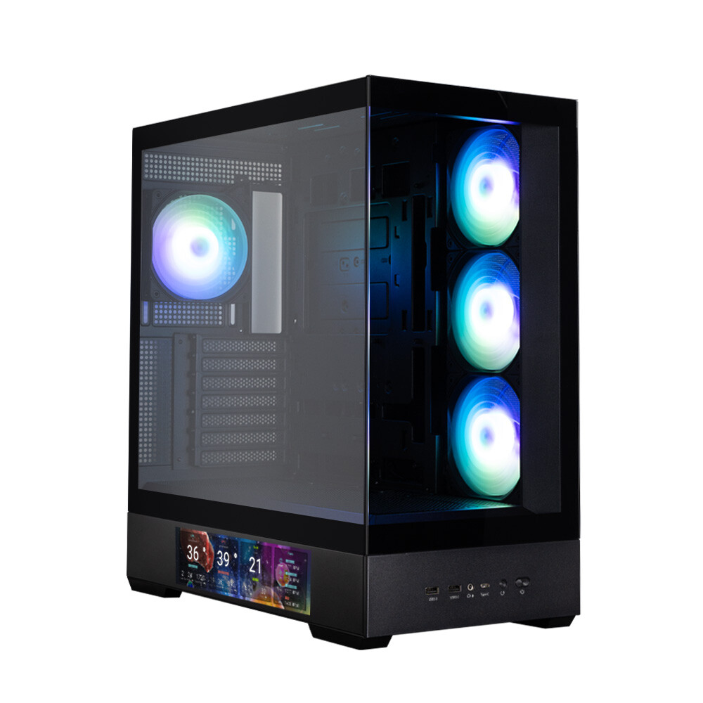Datoru korpuss Zalman P40 DS Mid‑Tower Black (8070281000100)