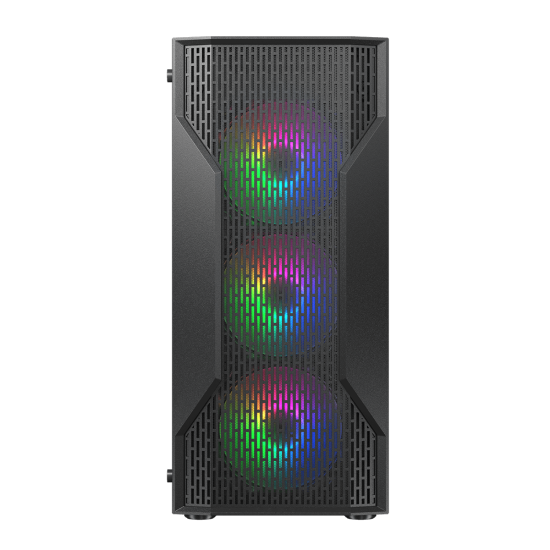 Datoru korpuss Cougar MX110 Black (CGR-2BD2B-RGB) - foto 2