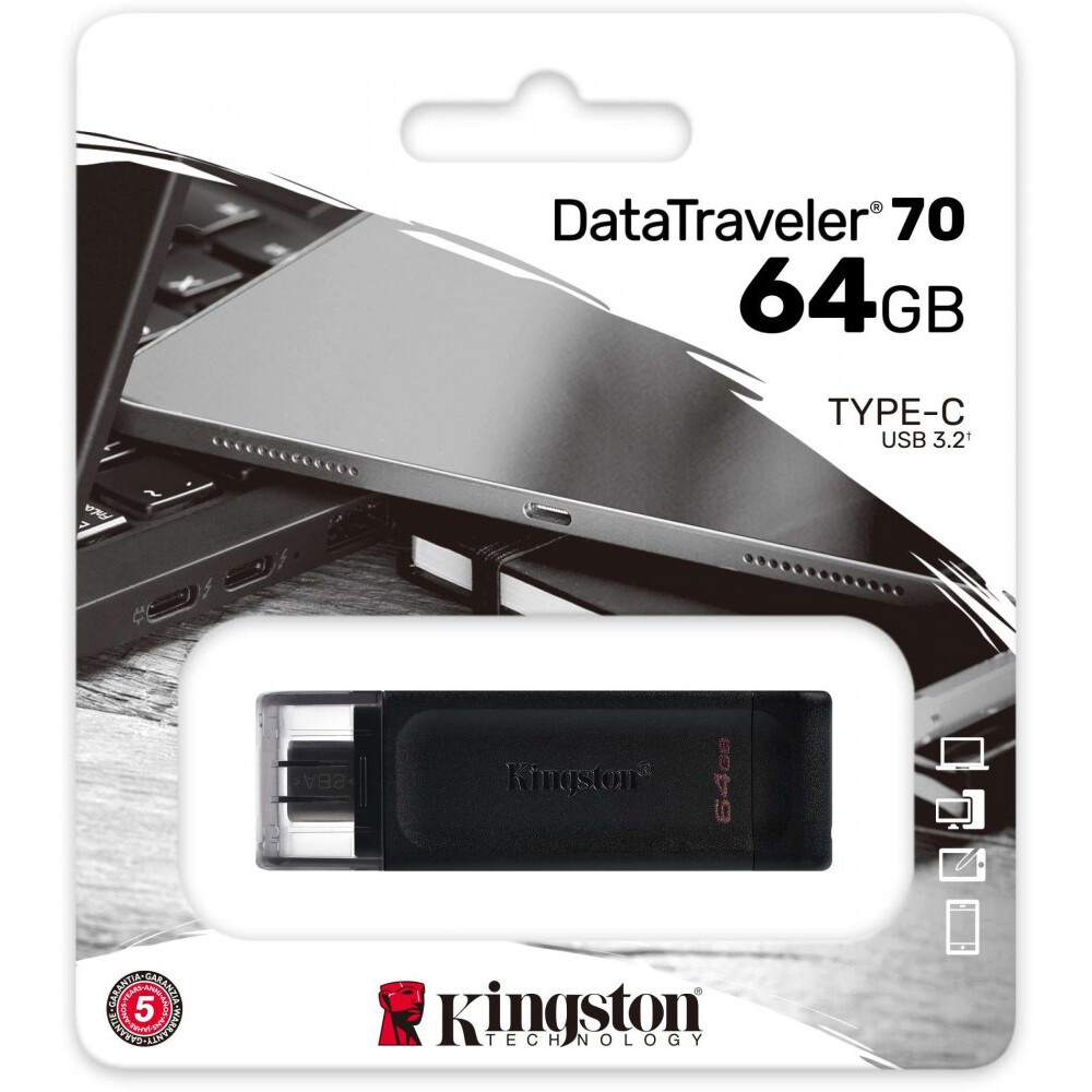 USB-Flash-Laufwerk 64GB Kingston DataTraveler DT70 (DT70/64GB) - Foto 2