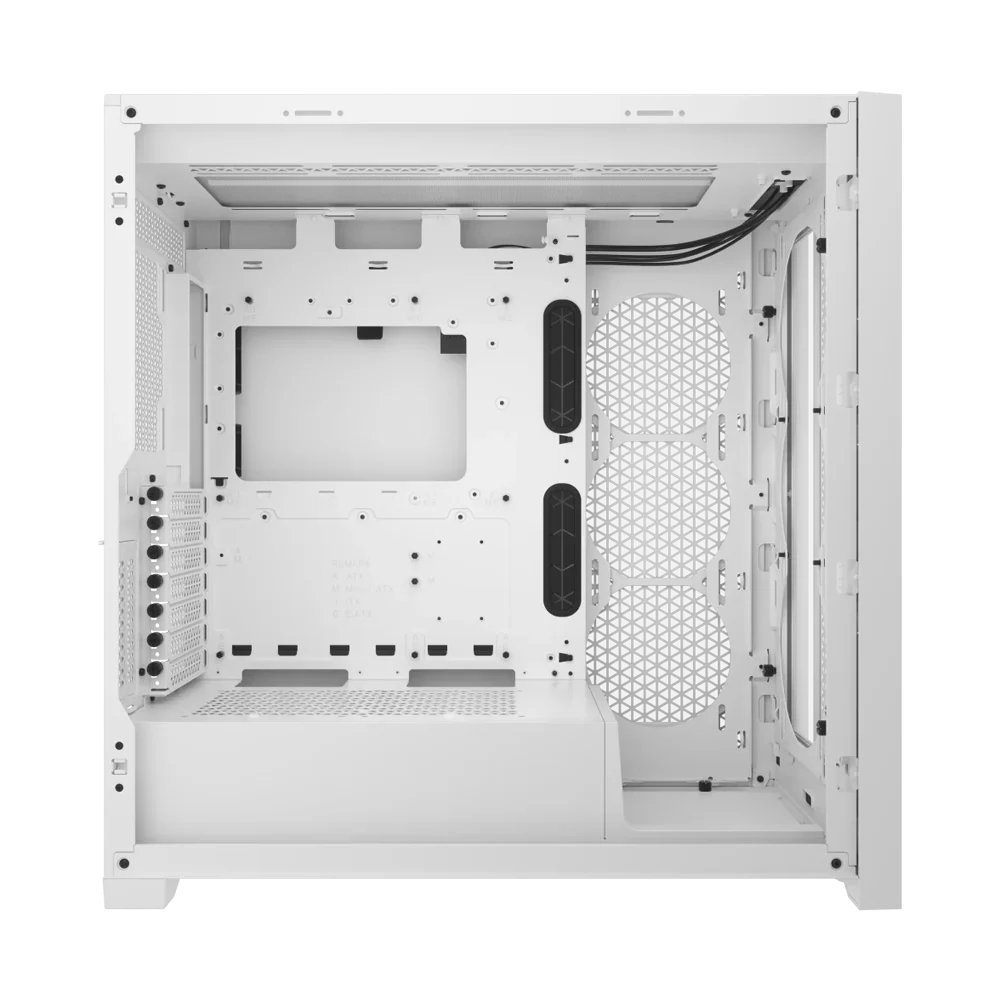 Datoru korpuss Corsair 5000D Core Airflow White (CC-9011262-WW) - foto 2