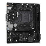 Pamatplate ASRock B550 B550M-HDV Black (90-MXBDJ0-A0UAYZ)