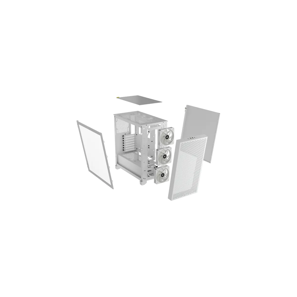 Datoru korpuss Corsair 3000D RGB AIRFLOW Mid-Tower White (CC-9011256-WW)