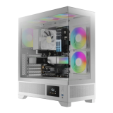Datoru korpuss Gamdias Atlas E1 Mid-Tower White (16332-924B3-30000-G)