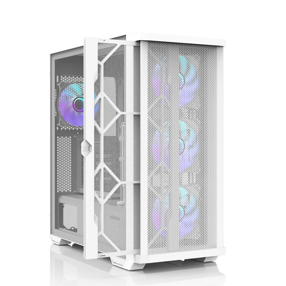 Datoru korpuss Zalman Z10 Duo Mid-Tower White - Z10 DUO White - foto 2