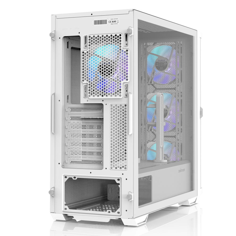 Datoru korpuss Zalman Z10 Duo Mid-Tower White - Z10 DUO White - foto 4