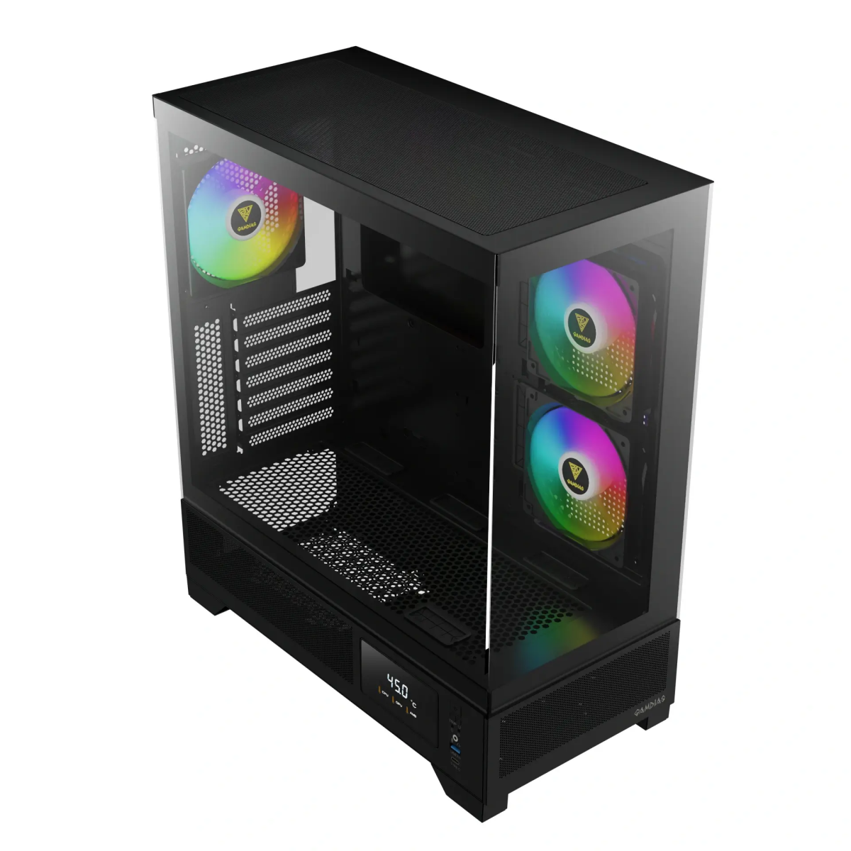 Datoru korpuss Gamdias Atlas M1 Mid-Tower Black (ATLAS M1) - foto 2