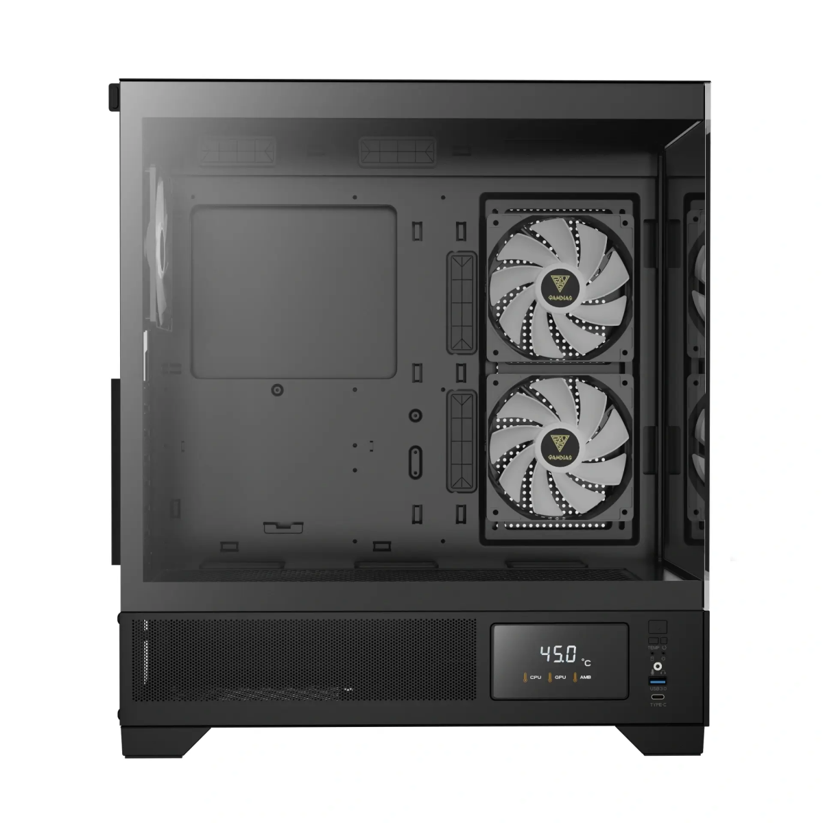 Datoru korpuss Gamdias Atlas M1 Mid-Tower Black (ATLAS M1) - foto 3