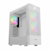 Datoru korpuss Gamdias Aura GC5 Elite Mid-Tower White (16333-82C33-10800-G)