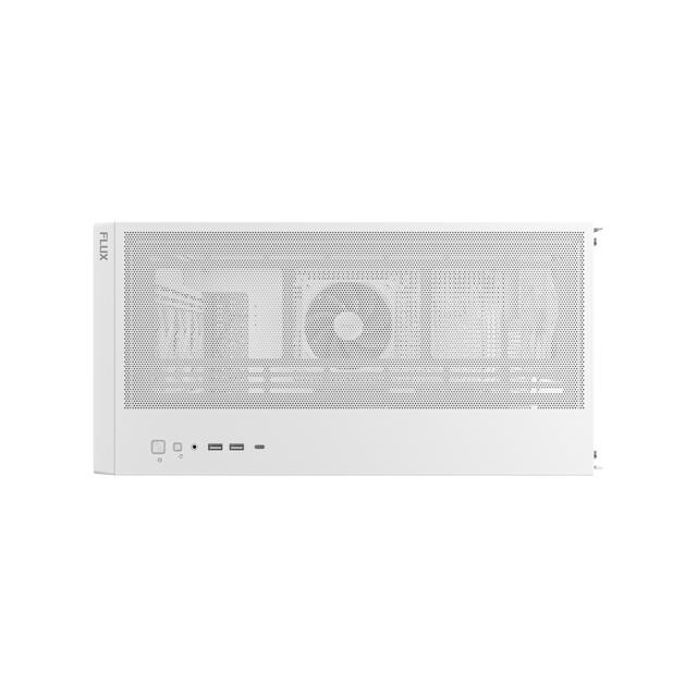 Datoru korpuss Antec Flux Mid-Tower White/Brown (0-761345-10134-9) - foto 5