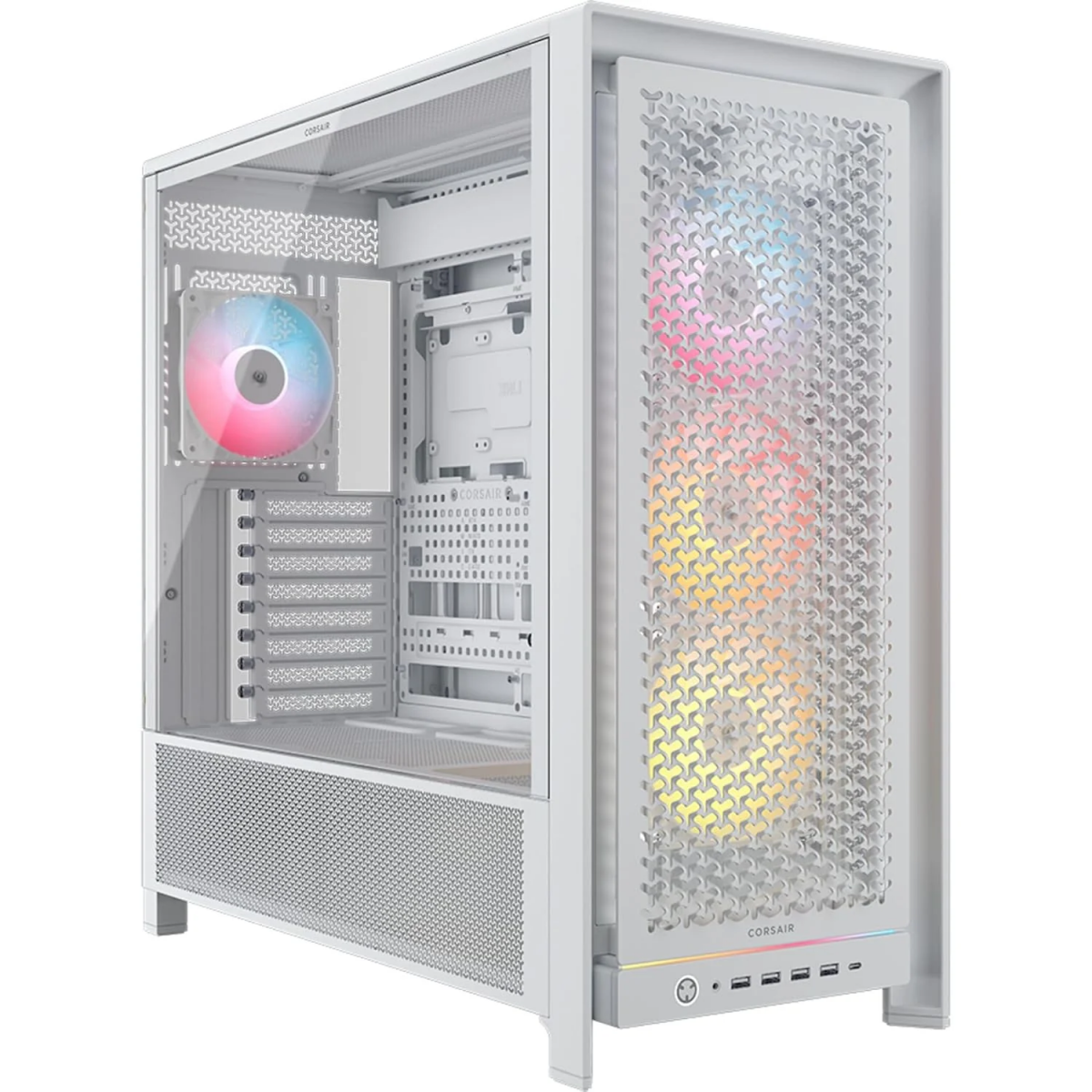 Datoru korpuss Corsair Frame 5000D RS Mid-Tower White (CC-9011310-WW)