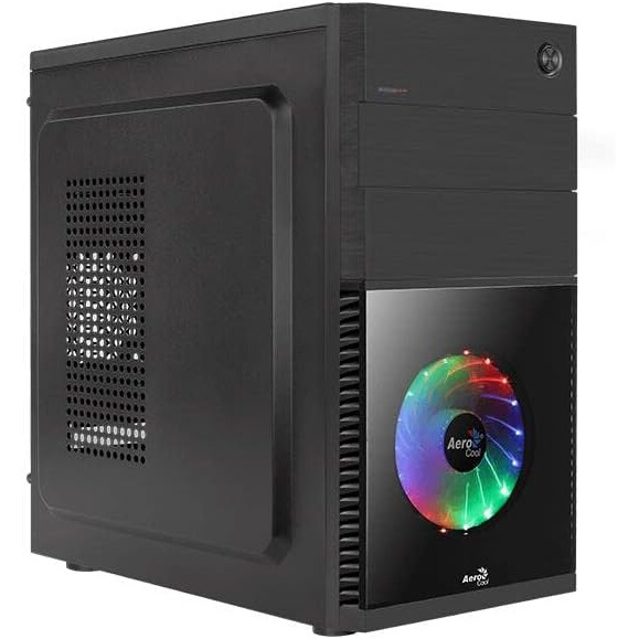 Datoru korpuss AeroCool CS-105 Cosmo-C Mini-Tower Black