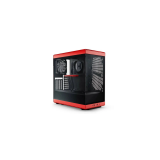 Datoru korpuss Hyte Y40 Black/Red Mid-Tower (CS-HYTE-Y40-B) (CS-HYTE-Y40-BR)