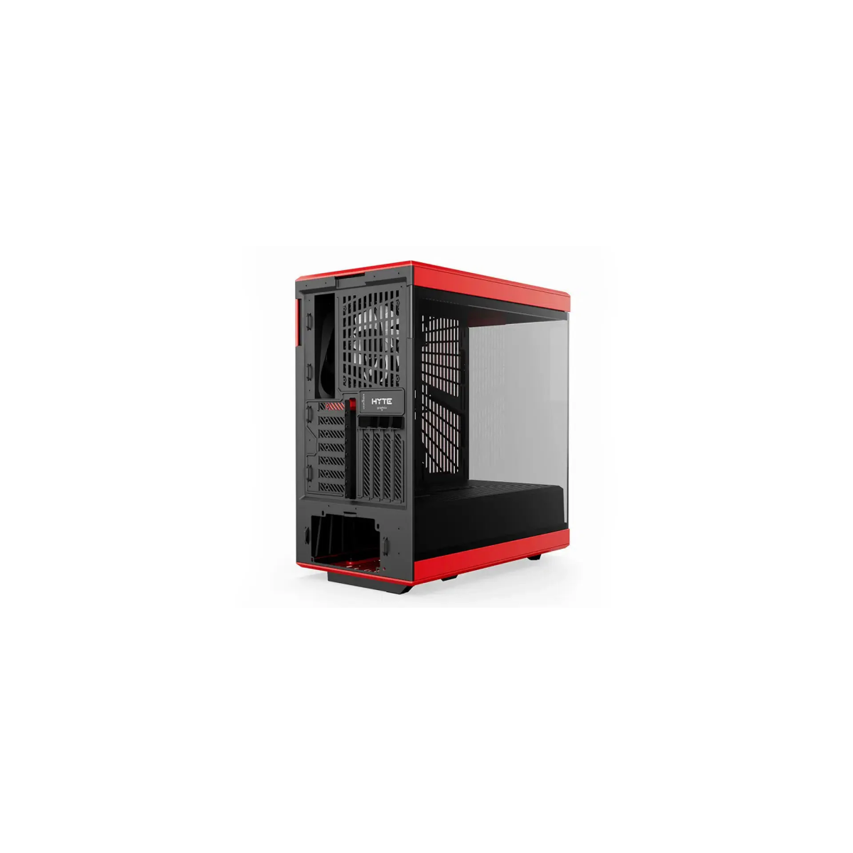 Datoru korpuss Hyte Y40 Black/Red Mid-Tower (CS-HYTE-Y40-B) - CS-HYTE-Y40-BR - foto 3