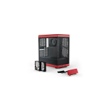 Datoru korpuss Hyte Y40 Black/Red Mid-Tower (CS-HYTE-Y40-B) (CS-HYTE-Y40-BR)