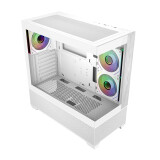 Datoru korpuss Cooler Master Elite 690 Wood Mid-Tower White (E690-WHNN-S00)