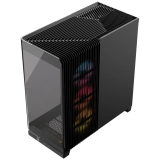 Datoru korpuss Corsair Frame 4500X LX-R iCue Link Panoramic Mid-Tower Black (CC-9011316-WW)