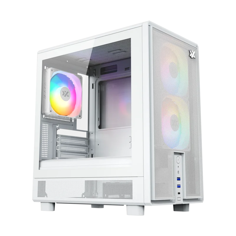 Datoru korpuss XYZ Atom Mini-Tower White ( X-CS-ATOM-W)