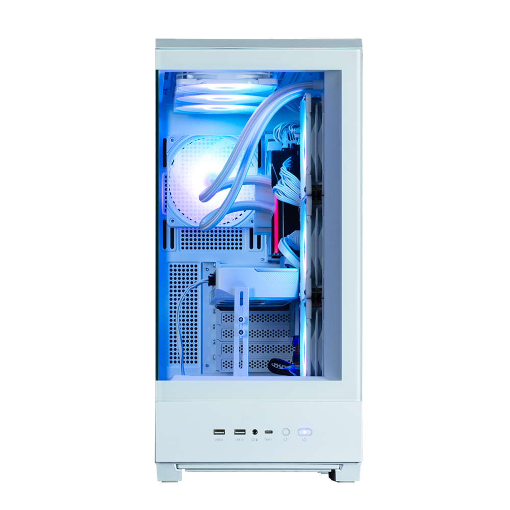 Datoru korpuss Zalman P50 DS Mid-Tower White - P50 DS White - foto 2
