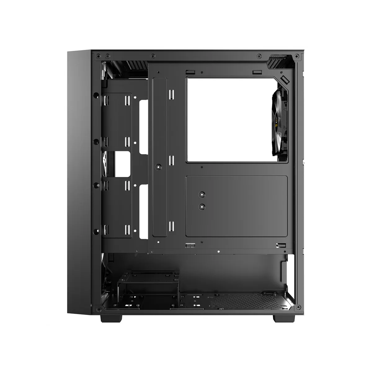 Datoru korpuss Antec AX65 Midi Tower Black (0-761345-10206-3) - foto 6