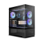 Datoru korpuss Gamdias Aura GC12 Mid-Tower Black (16332-622GB-30000-G)