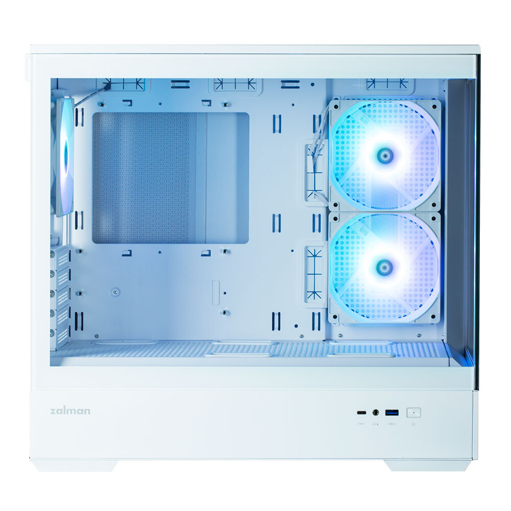 Datoru korpuss Zalman P30 Mini-Tower White - P30 White - foto 3