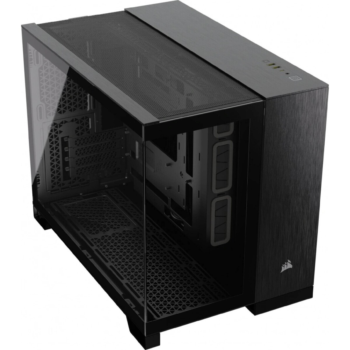 Datoru korpuss Corsair 2500X Micro Tower Black/Grey (CC-9011287-WW) - foto 2