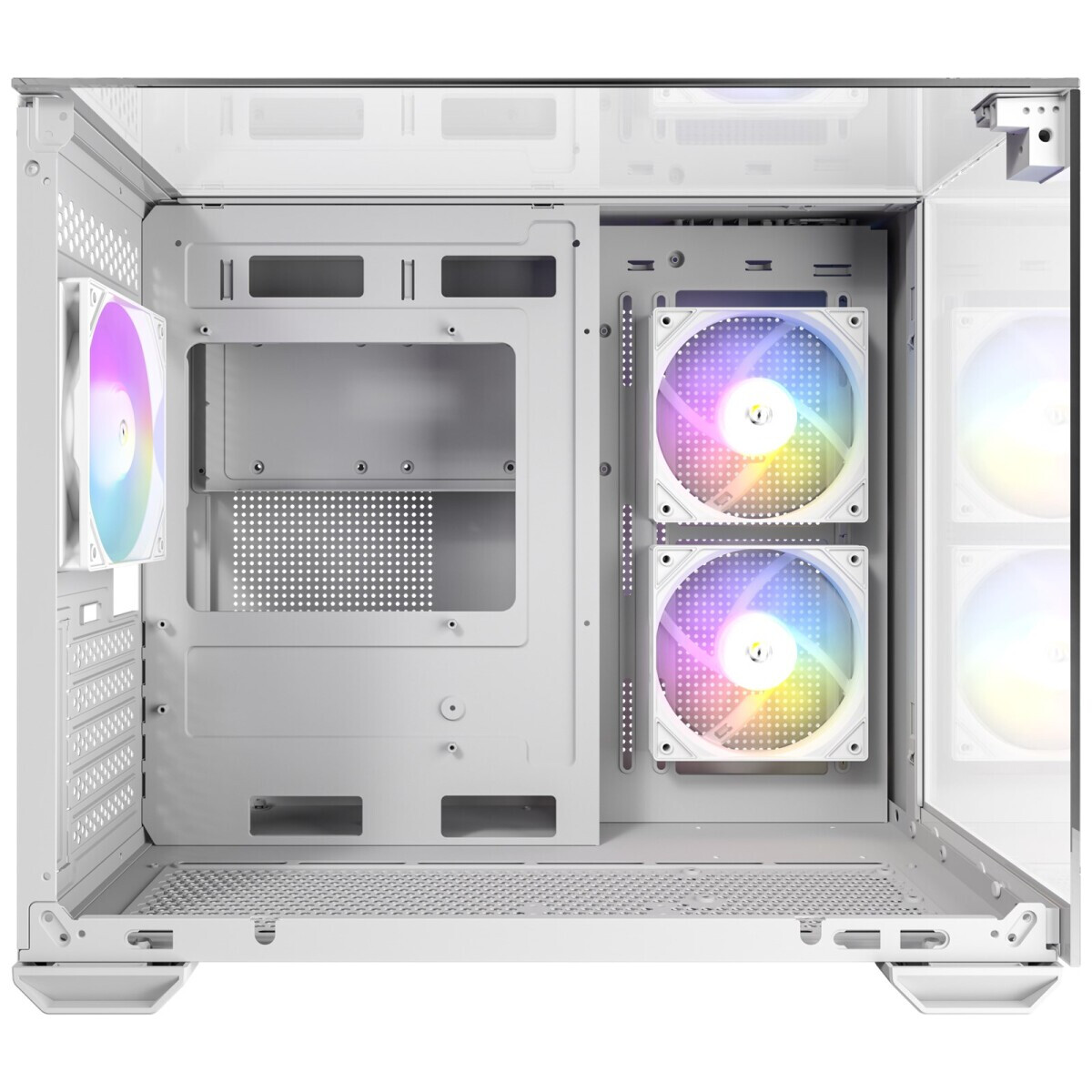 Datoru korpuss Antec CX600M Trio Mini Tower White (0-761345-10141-7) - foto 4