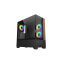Datoru korpuss Cooler Master Elite 690 Wood Mid Tower Black/Brown (E690-KHNN-S00)