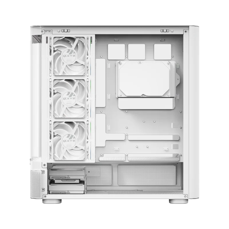 Datoru korpuss XYZ Quantum White Mid Tower (X-CS-QUANTUM-W) - foto 5
