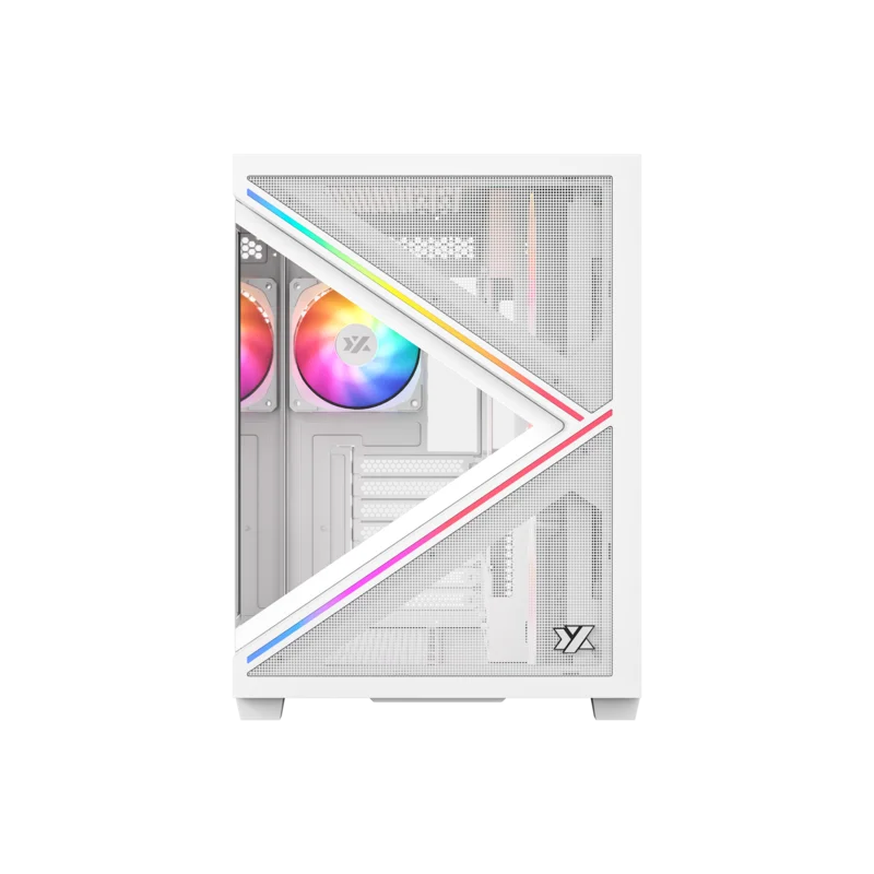 Datoru korpuss XYZ Qubex Mid-Tower White (X-CS-QUBEX-W) - foto 2