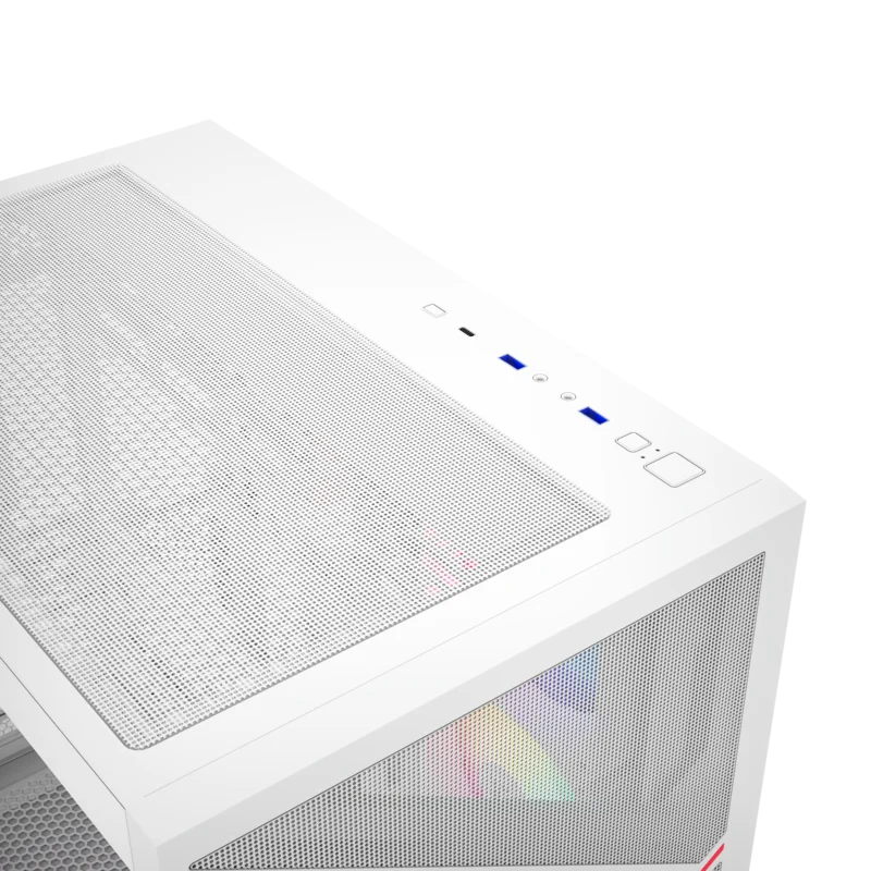 Datoru korpuss XYZ Qubex Mid-Tower White (X-CS-QUBEX-W) - foto 6
