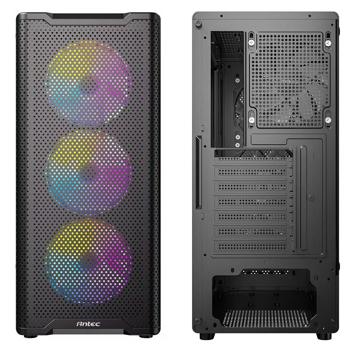 Datoru korpuss Antec VX310 Mid‑Tower Black (0-761345-10232-2) - foto 2