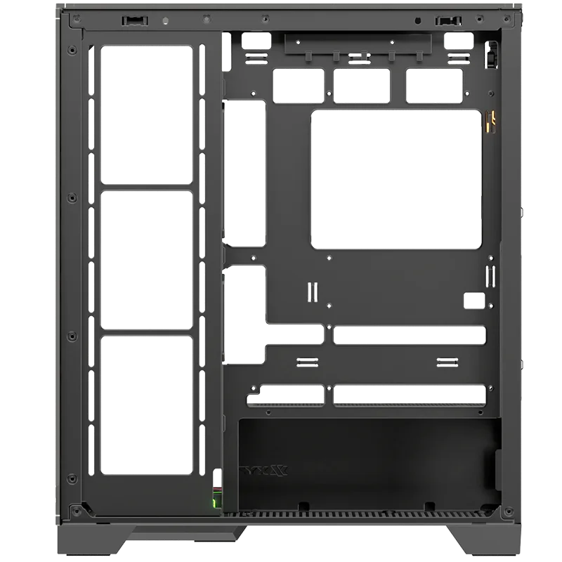 Datoru korpuss XYZ Trifecta Hydrotemp Mid-Tower Black (XYZ-SA-977) - foto 4