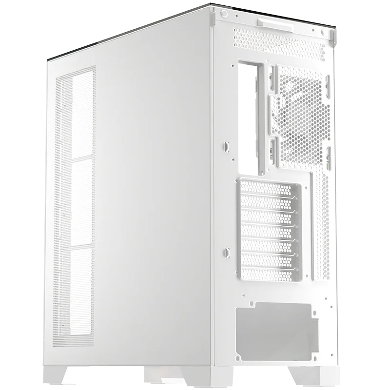 Datoru korpuss XYZ Trifecta Hydrotemp Mid-Tower White (X-SI-TRIFECTA360-W-EQ) - foto 3