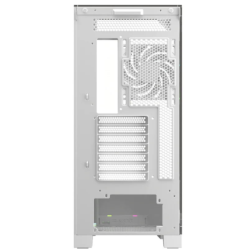 Datoru korpuss XYZ Trifecta Hydrotemp Mid-Tower White (X-SI-TRIFECTA360-W-EQ) - foto 7