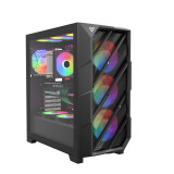 Datoru korpuss Antec Dark Phantom DP503 Mid-Tower Black (0-761345-81077-7)