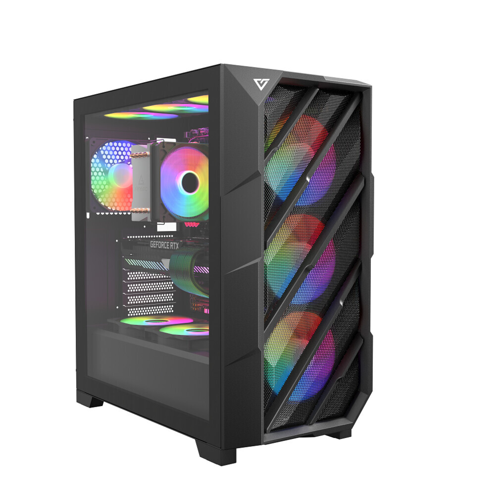Datoru korpuss Antec Dark Phantom DP503 Mid-Tower Black (0-761345-81077-7)