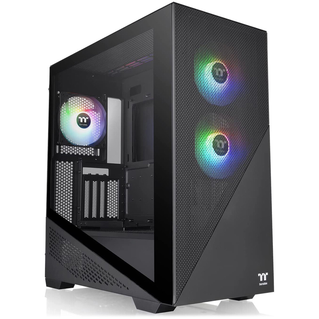 Datoru korpuss Thermaltake Divider 370 Mid Tower Black (CA-1S4-00M1WN-00)
