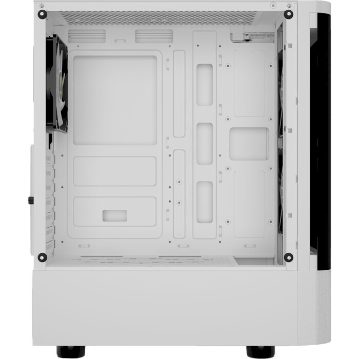 Datoru korpuss Gamdias Talos E3 CG Mid‑Tower White (16332-32AB3-30000-G) - foto 3