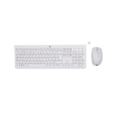 Tastatūra + pele HP 230 Wireless Mouse + Keyboard White (3L1F0AA)